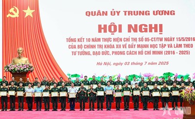 View - 	Đại tướng Phan Văn Giang chủ trì Hội nghị tổng kết 10 năm thực hiện
